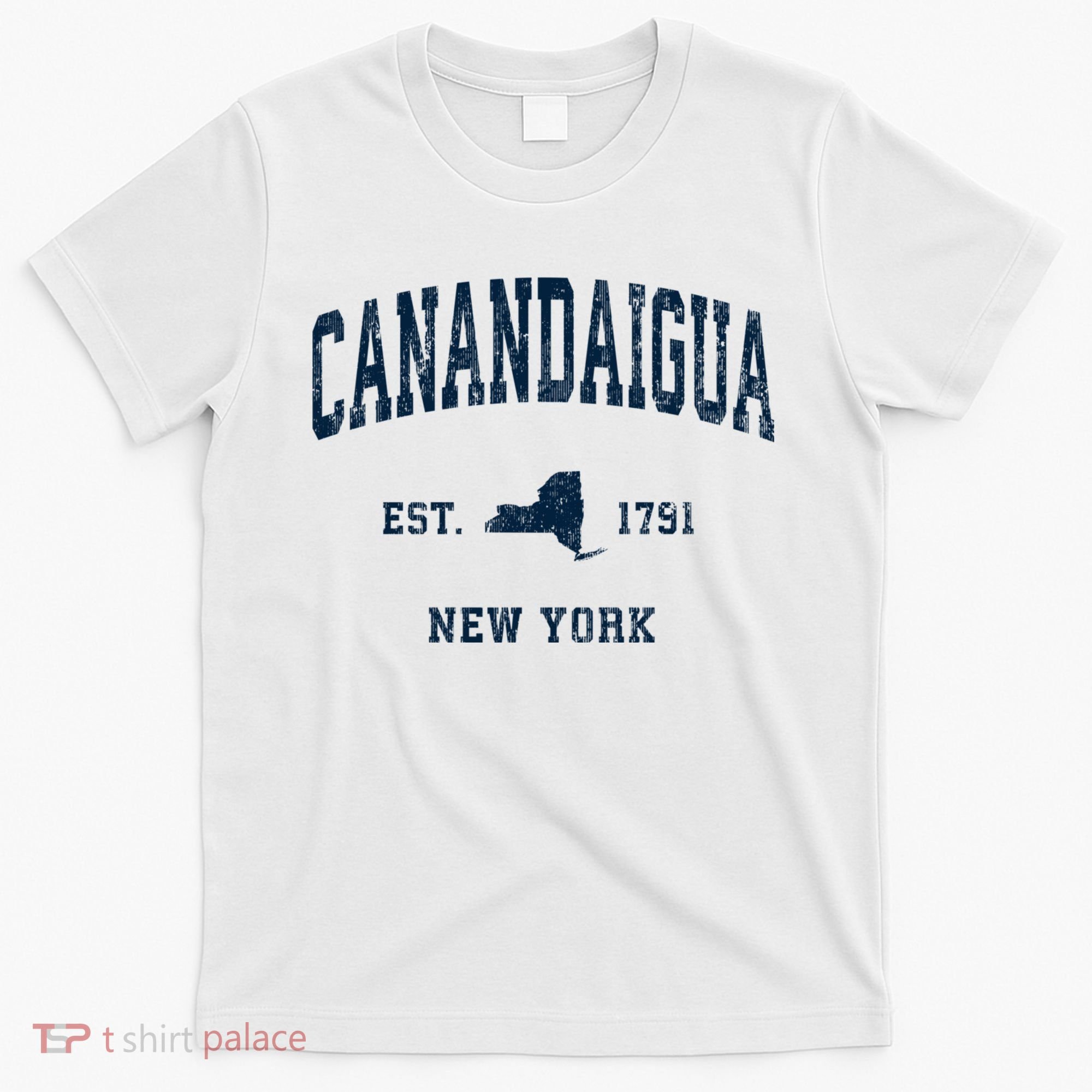 Canandaigua New York Ny Vintage Athletic T-Shirt