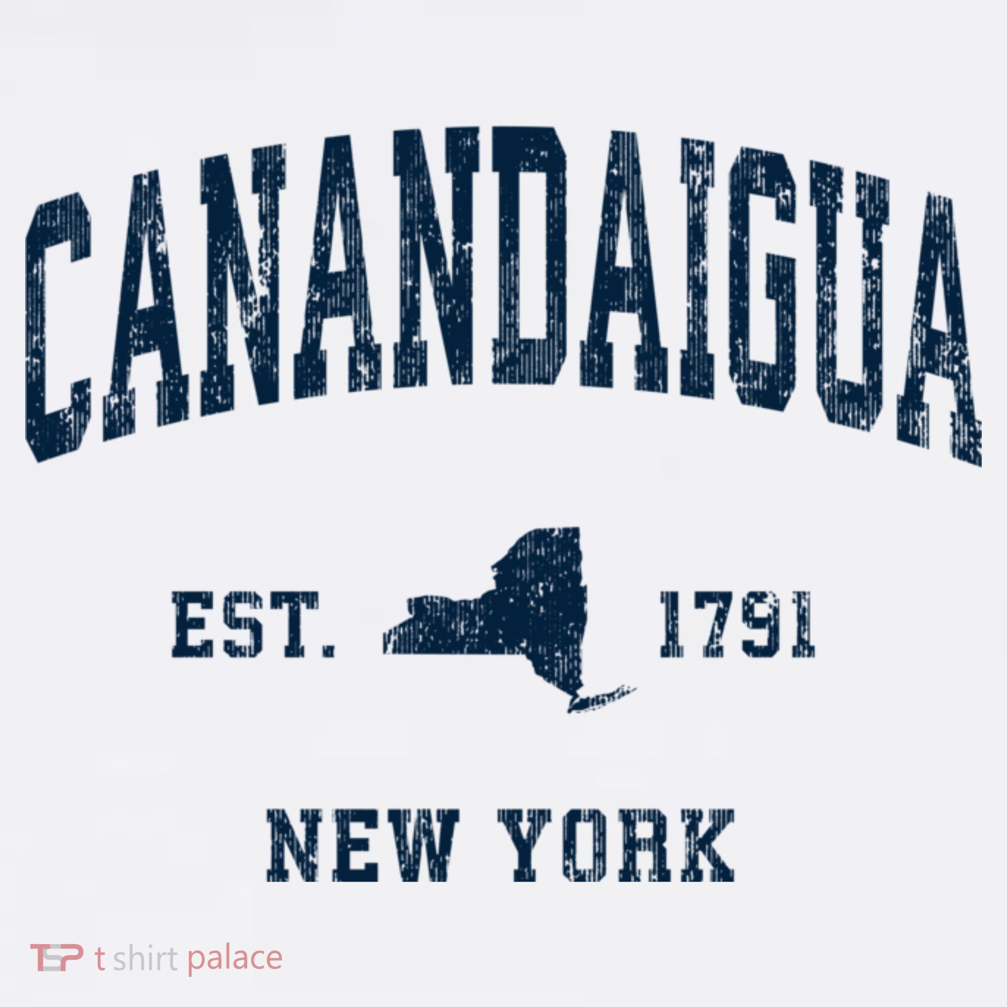 Canandaigua New York Ny Vintage Athletic T-Shirt