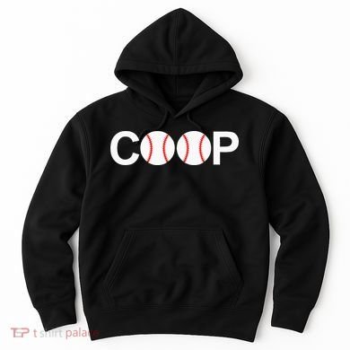 Cooperstown New York Coop Baseball Ny Athletic Hoodie