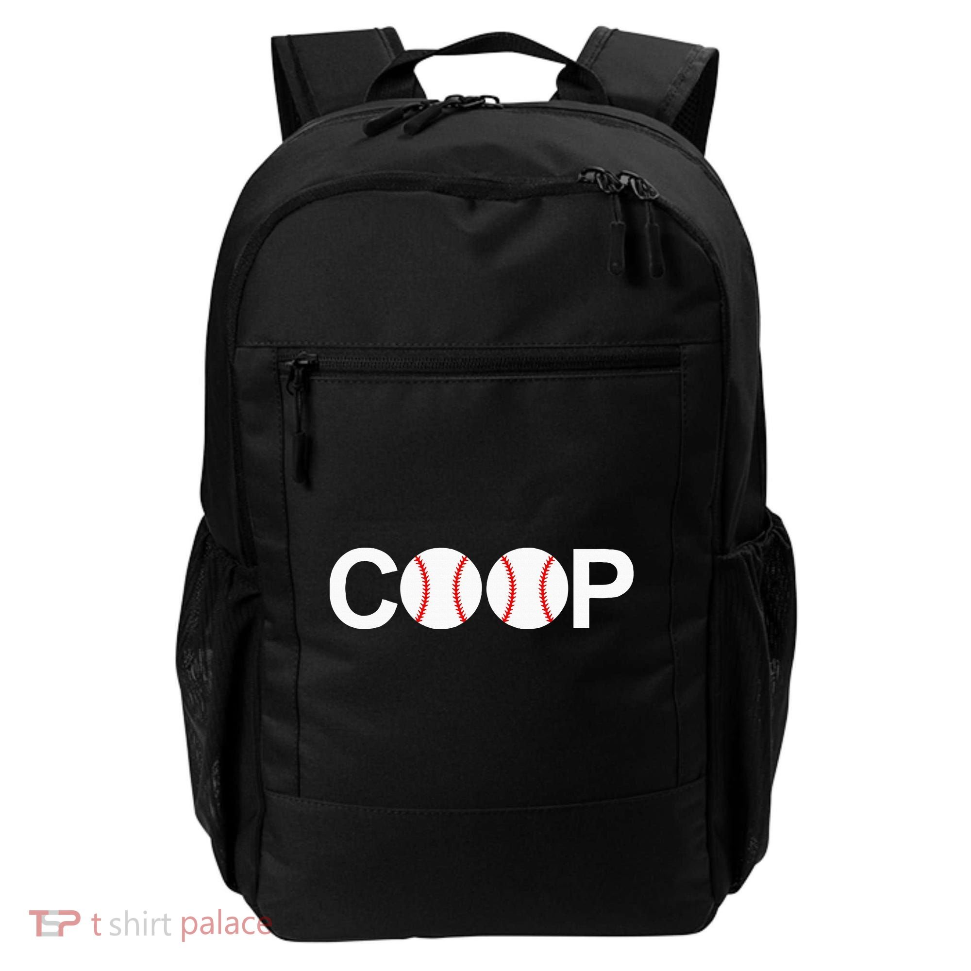 Cooperstown New York Coop Baseball Ny Athletic Backpack