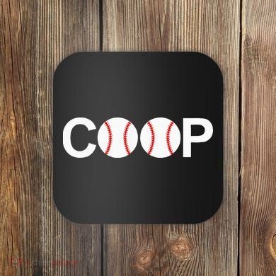 Cooperstown New York Coop Baseball Ny Athletic Coaster