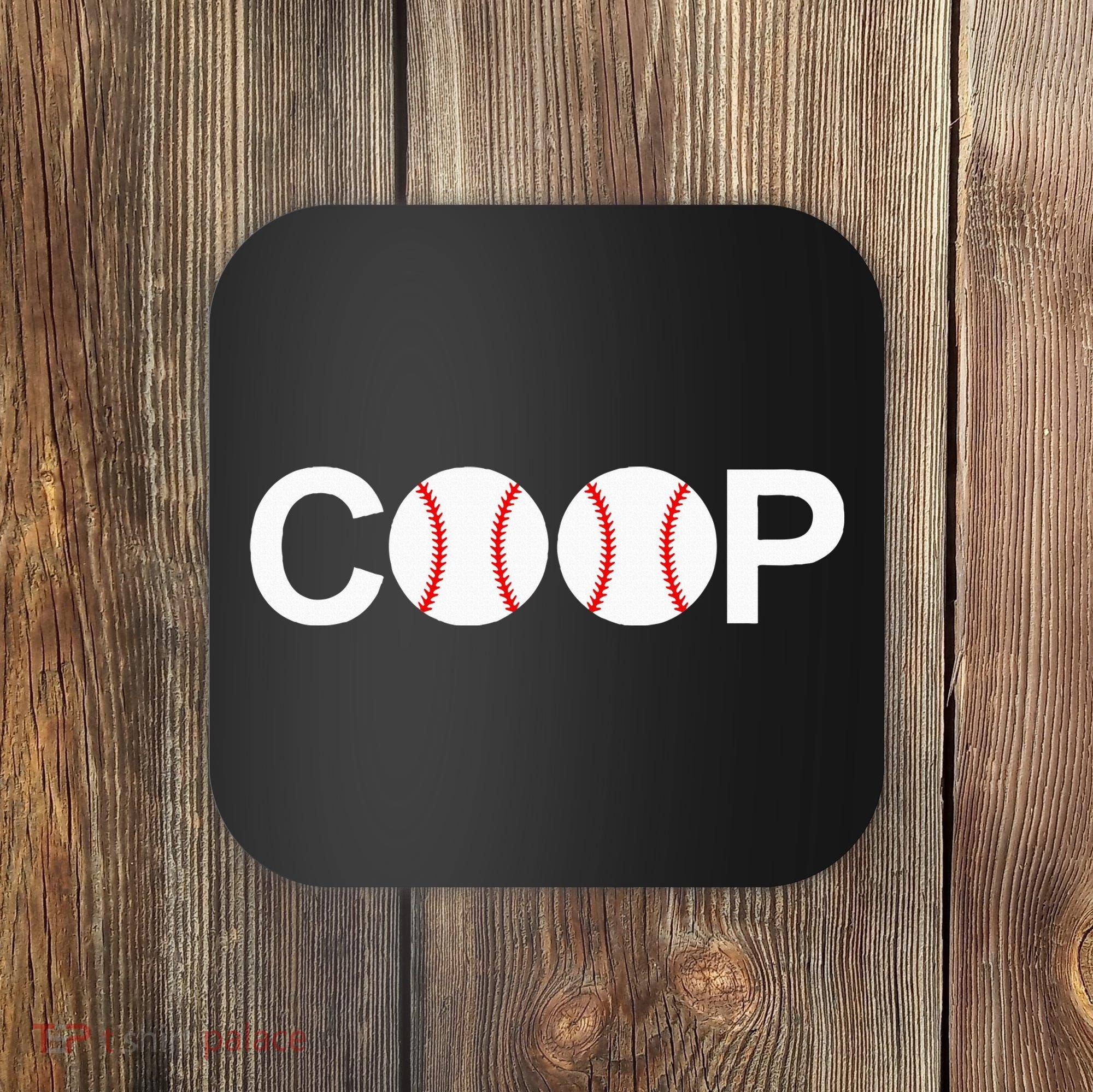 Cooperstown New York Coop Baseball Ny Athletic Coaster