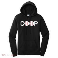 Cooperstown New York Coop Baseball Ny Athletic Women's Hoodie thumb 0