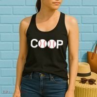 Cooperstown New York Coop Baseball Ny Athletic Women's Tank Top thumb 2