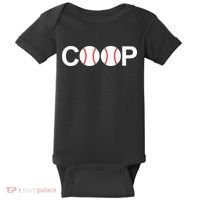 Cooperstown New York Coop Baseball Ny Athletic Baby Bodysuit thumb 0