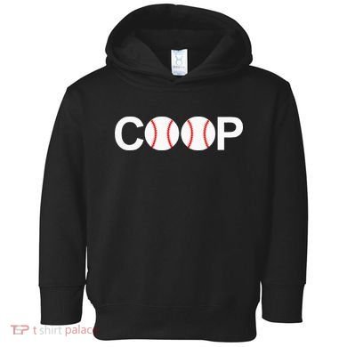 Cooperstown New York Coop Baseball Ny Athletic Toddler Hoodie