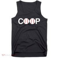 Cooperstown New York Coop Baseball Ny Athletic Tank Top thumb 0