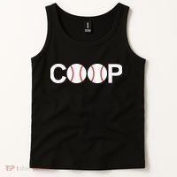 Cooperstown New York Coop Baseball Ny Athletic Tank Top thumb 2