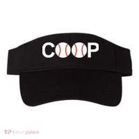 Cooperstown New York Coop Baseball Ny Athletic Visor thumb 0