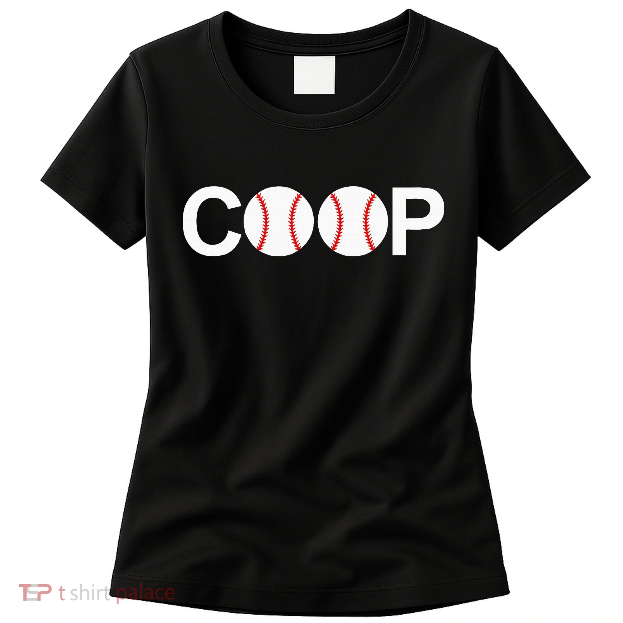 Cooperstown New York Coop Baseball Ny Athletic Women's T-Shirt