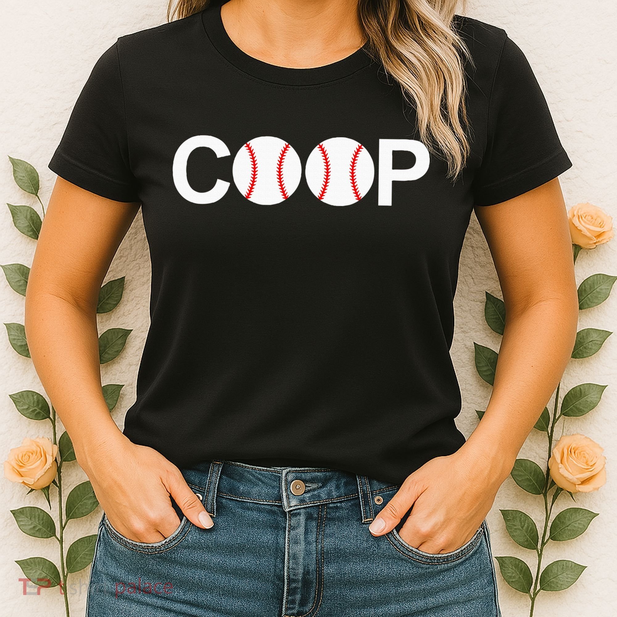 Cooperstown New York Coop Baseball Ny Athletic Women's T-Shirt
