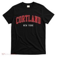 Cortland New York Varsity Sports Style T-Shirt thumb 0