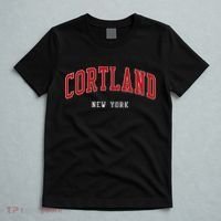 Cortland New York Varsity Sports Style T-Shirt thumb 5