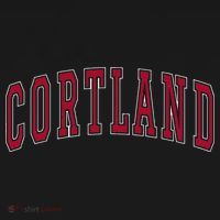 Cortland New York Souvenir College Style Red Text Women's Tank Top thumb 5