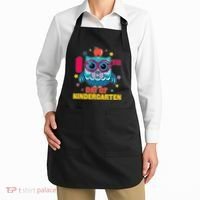 Cute Owl 100th Day Of Kindergarten Apron thumb 2