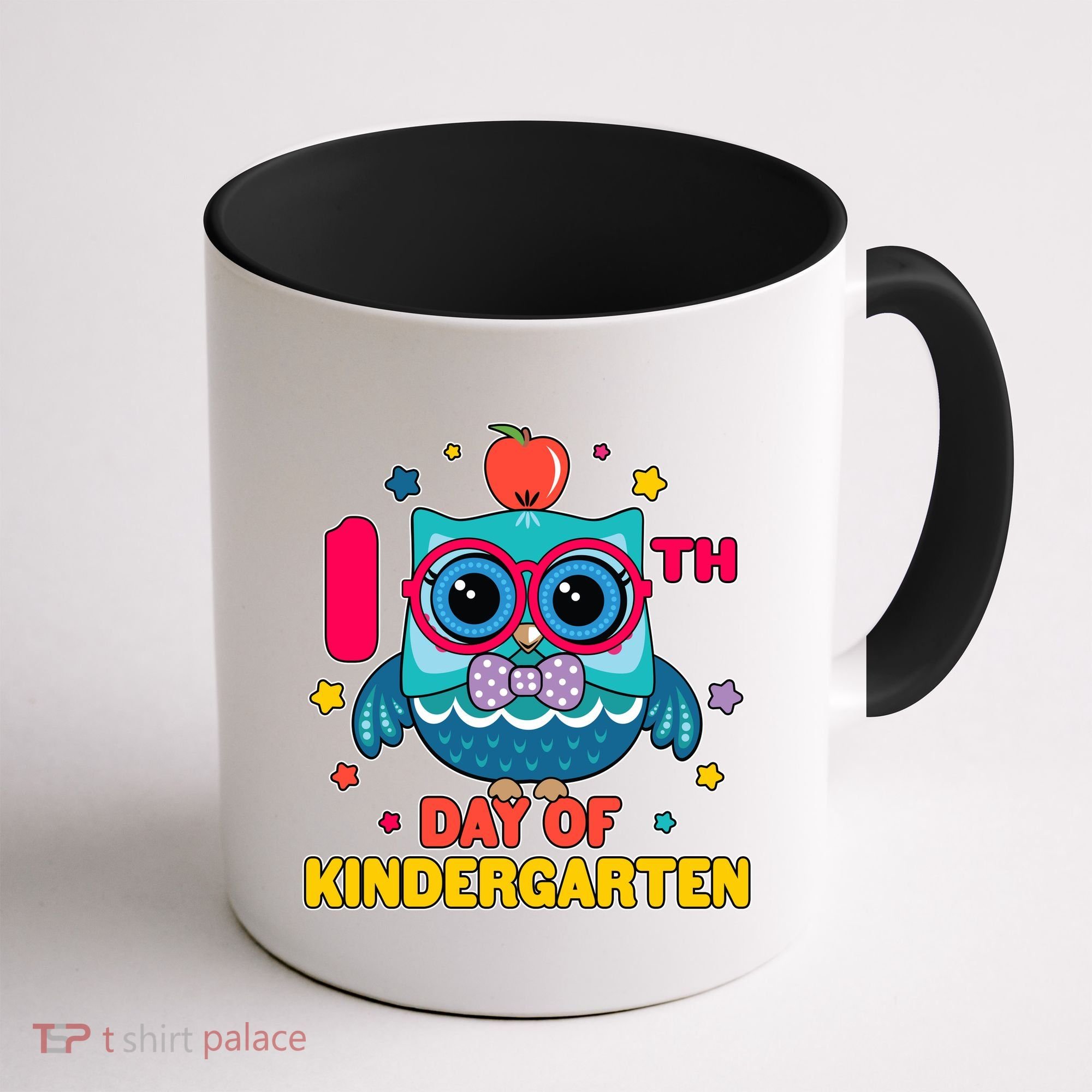 Cute Owl 100th Day Of Kindergarten Coffee Mug