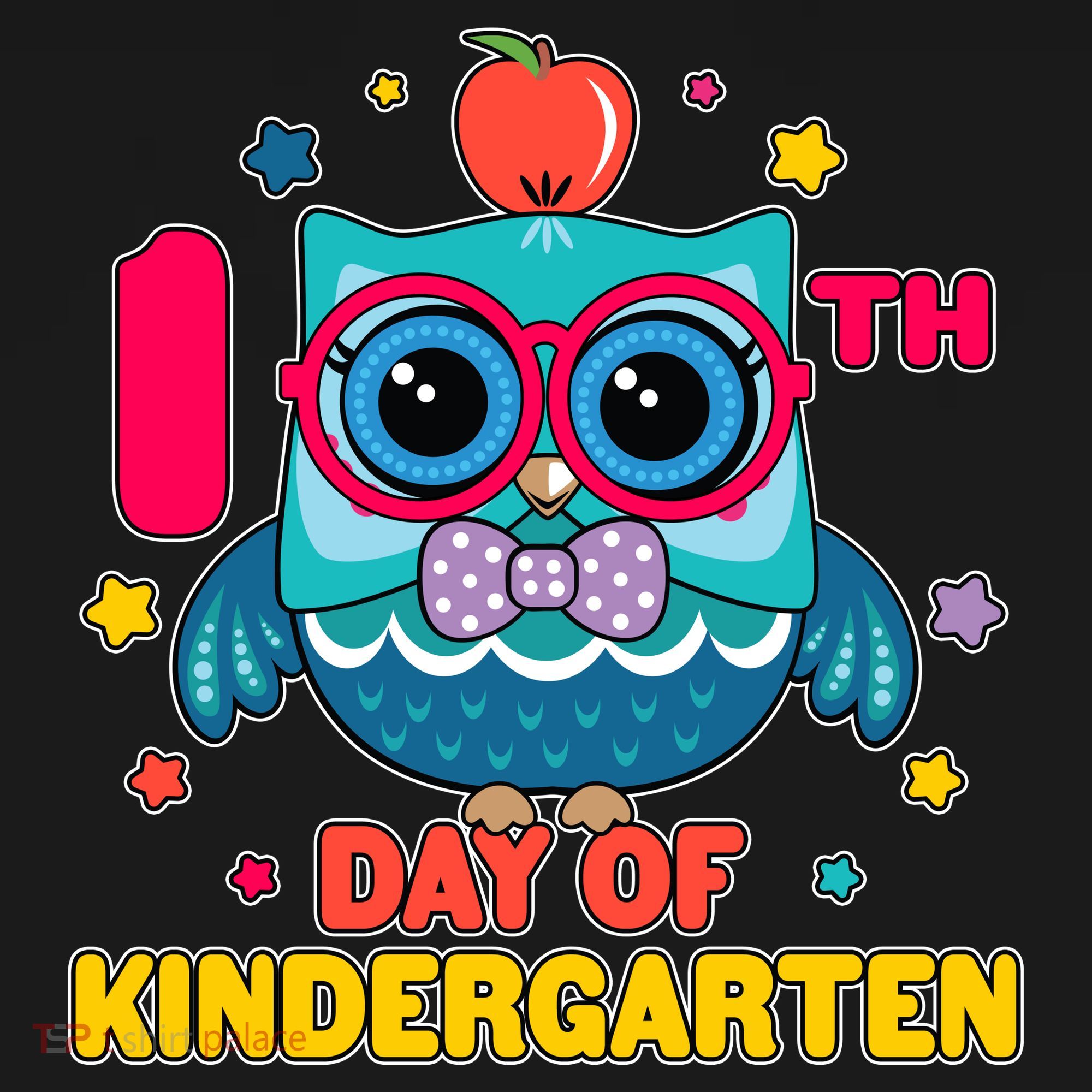 Cute Owl 100th Day Of Kindergarten Women's Hoodie