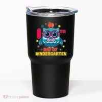 Cute Owl 100th Day Of Kindergarten Tumbler thumb 0
