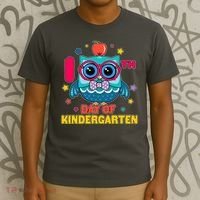 Cute Owl 100th Day Of Kindergarten T-Shirt thumb 3
