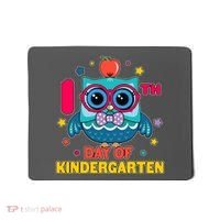 Cute Owl 100th Day Of Kindergarten Mousepad thumb 0