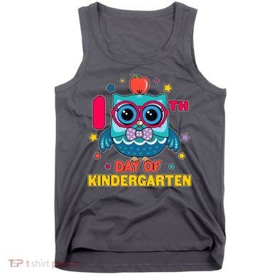 Cute Owl 100th Day Of Kindergarten Tank Top