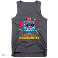 Cute Owl 100th Day Of Kindergarten Tank Top thumb 0