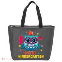 Cute Owl 100th Day Of Kindergarten Tote Bag thumb 0