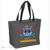 Cute Owl 100th Day Of Kindergarten Tote Bag thumb 2