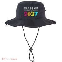 Class Of 2037 Grow With Me First Day Of School Graduation Bucket Hat thumb 0