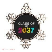 Class Of 2037 Grow With Me First Day Of School Graduation Ornament thumb 0