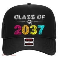 Class Of 2037 Grow With Me First Day Of School Graduation Hat thumb 0