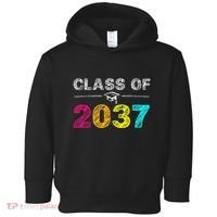 Class Of 2037 Grow With Me First Day Of School Graduation Toddler Hoodie thumb 0