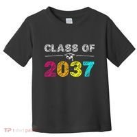 Class Of 2037 Grow With Me First Day Of School Graduation Toddler T-Shirt thumb 0