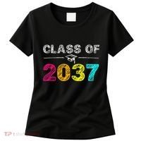 Class Of 2037 Grow With Me First Day Of School Graduation Women's T-Shirt thumb 0
