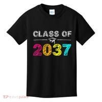 Class Of 2037 Grow With Me First Day Of School Graduation Kids T-Shirt thumb 0
