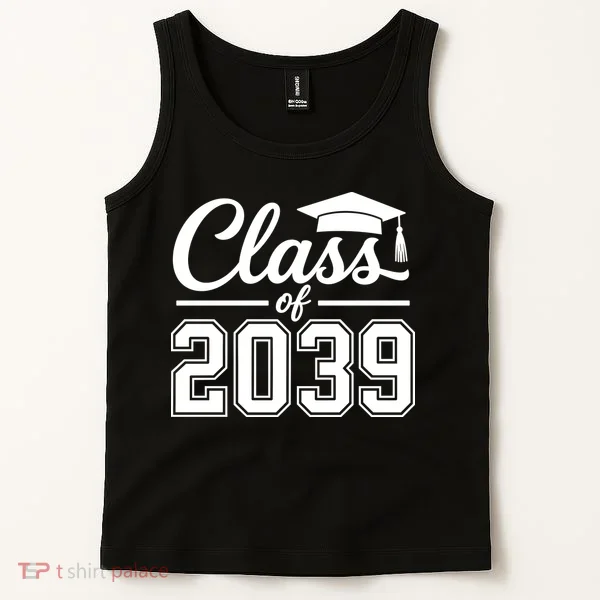 Class Of 2039 Graduation Celebration Tank Top
