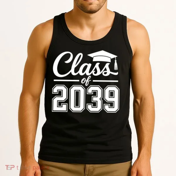 Class Of 2039 Graduation Celebration Tank Top