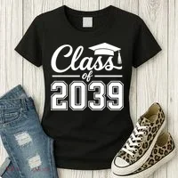 Class Of 2039 Graduation Celebration Women's T-Shirt thumb 3