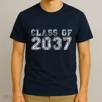 Class Of 2037 Grow With Me First Day Of School Graduation T-Shirt thumb 3