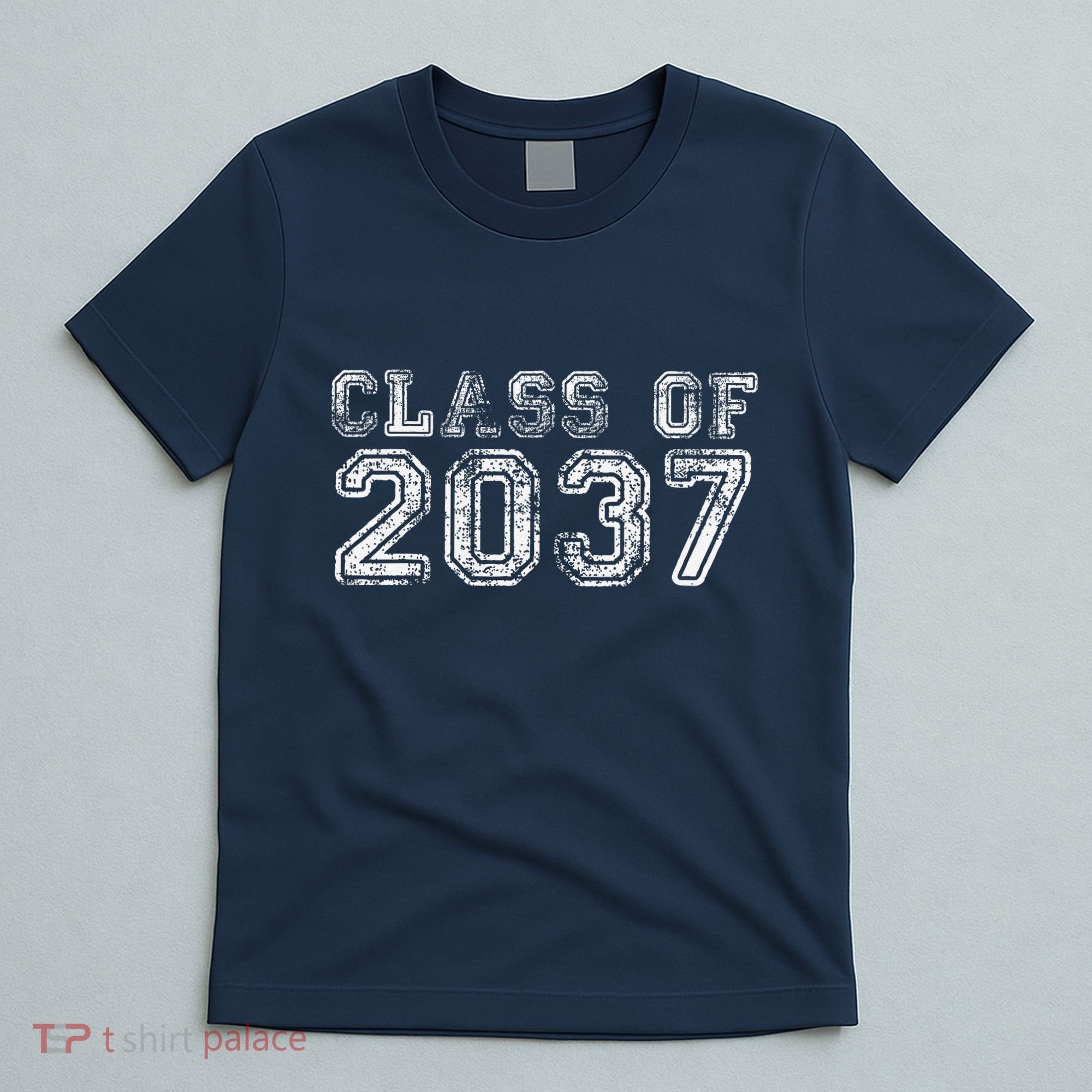 Class Of 2037 Grow With Me First Day Of School Graduation T-Shirt