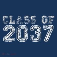 Class Of 2037 Grow With Me First Day Of School Graduation T-Shirt thumb 7