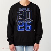 Class Of 2026 Seniors 26 Graduation Senior Grad Women's Sweatshirt thumb 0