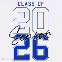 Class Of 2026 Seniors 26 Graduation Senior Grad Drawstring Bag thumb 1