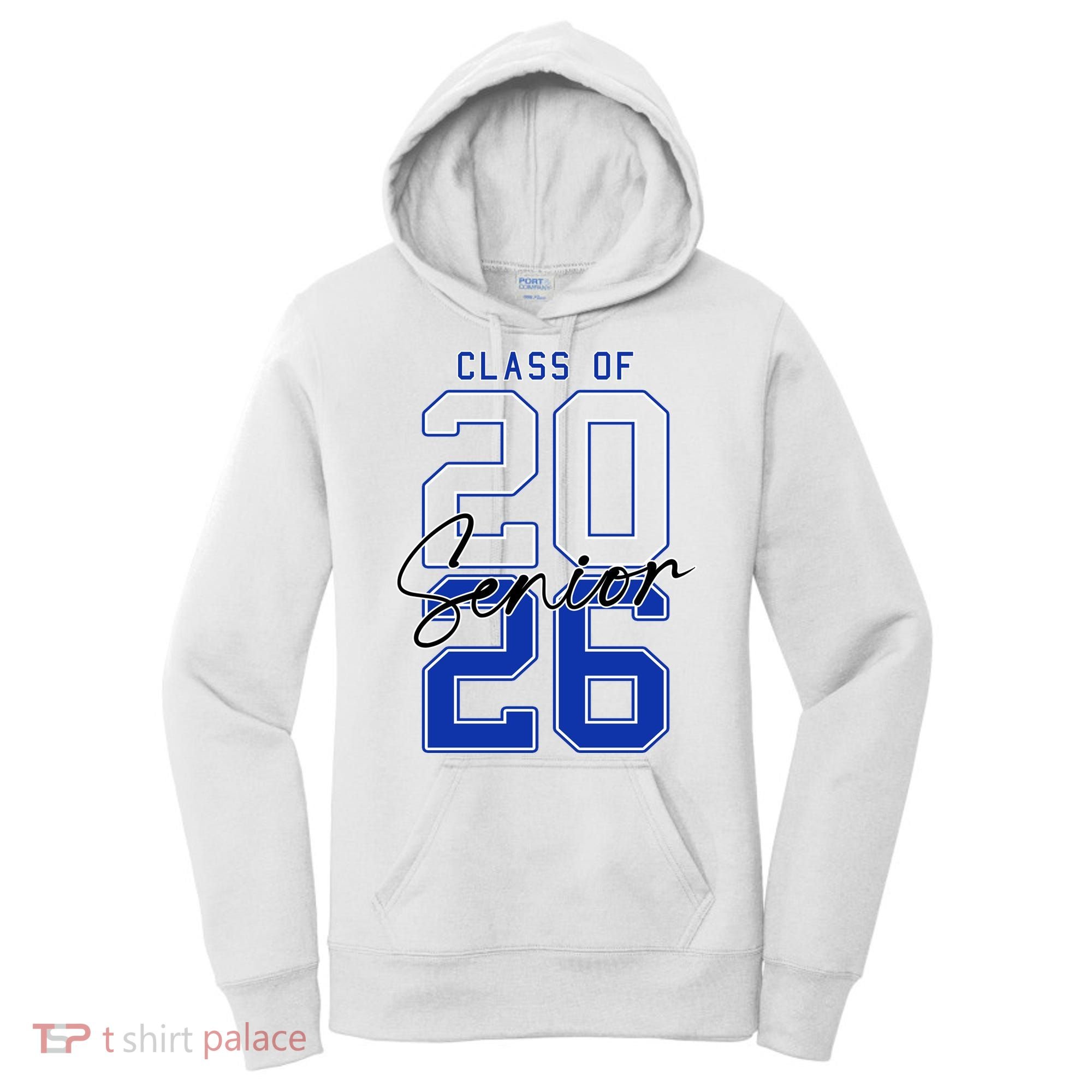 Class Of 2026 Seniors 26 Graduation Senior Grad Women's Hoodie
