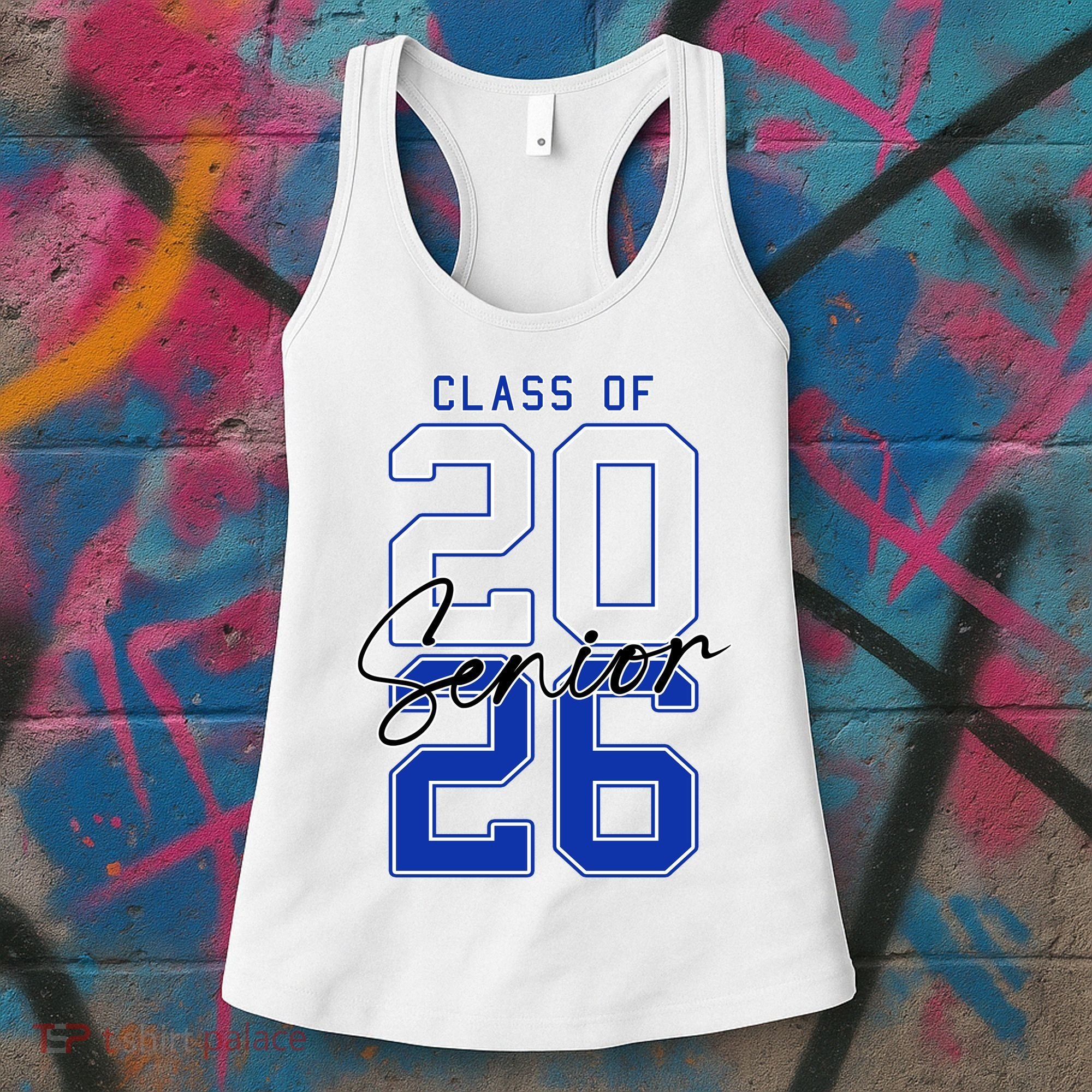 Class Of 2026 Seniors 26 Graduation Senior Grad Women's Tank Top