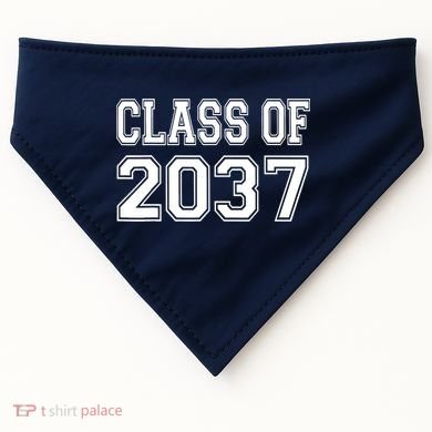 Class of 2037 grow with me USA-Made Doggie Bandana
