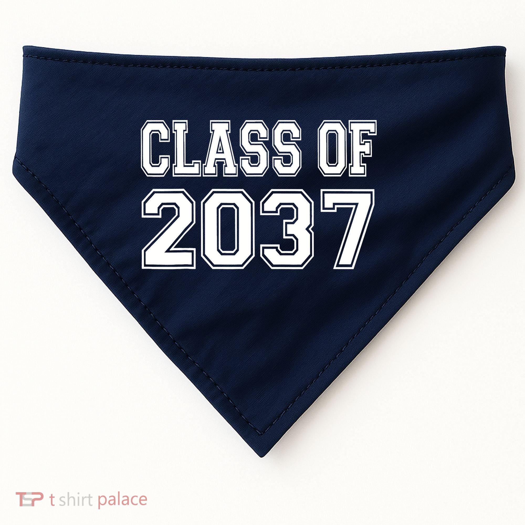 Class of 2037 grow with me USA-Made Doggie Bandana