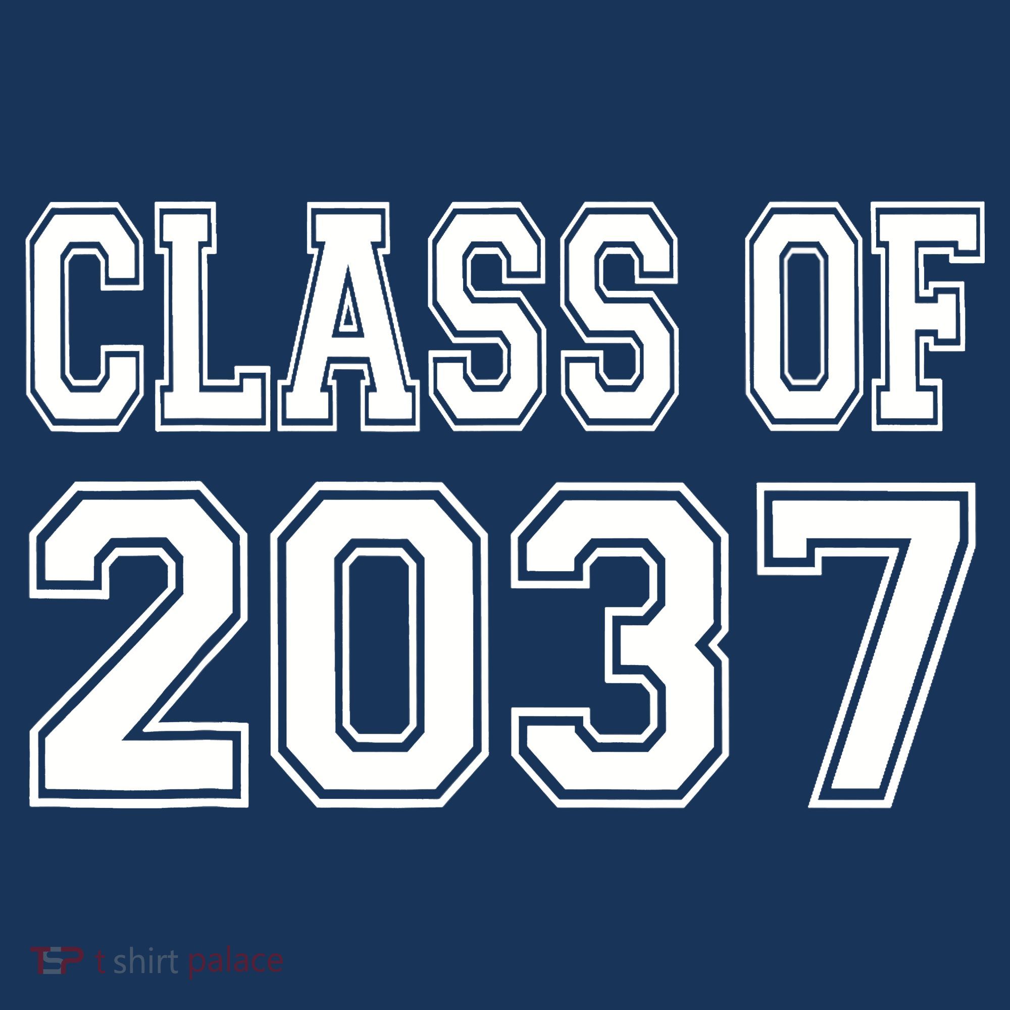 Class of 2037 grow with me Women's Hoodie