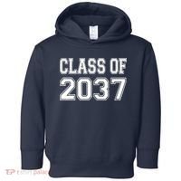 Class of 2037 grow with me Toddler Hoodie thumb 0