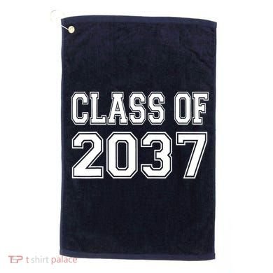 Class of 2037 grow with me Golf Towel